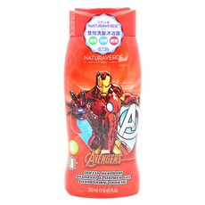 NATURAVERDE 鋼鐵人金盞花雙效洗髮沐浴露 4歲以上, 250ml, 1瓶