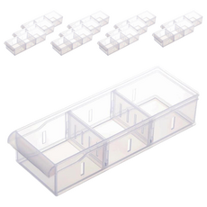 KEYWAY 聯府 FINE隔板整理盒 W9 26.6 x 9 x 5.7cm, LF3004, 12個