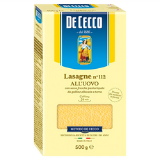 DE CECCO 得科 N.112千層義大利麵, 500g, 1盒