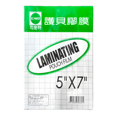 SCHMIDT 司密特 護貝膠膜 標準厚度 高透明度設計 防水防塵防撕裂, 135 x 188mm, 100張