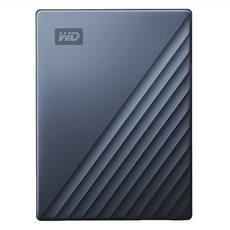 Western Digital 威騰 My Passport 行動硬碟 2.5吋 4TB 黑色, 1個