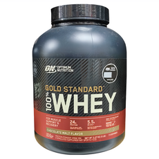 OPTIMUM NUTRITION 歐恩 金牌乳清蛋白 麥芽巧克力風味, 5lb, 1桶