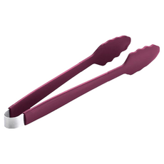 LOTUSGRILL 矽膠烤肉夾, 耐熱250℃, 食品級硅膠, 長度33cm, 紫色, 1支