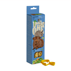 little onE 蔬菜點心棒, 倉鼠/豚鼠/兔子適用, 120g, 1盒