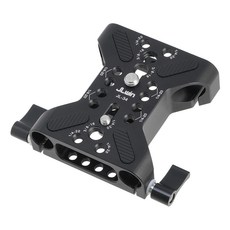 SmallRig 斯莫格 底板配備 15 毫米桿安裝套件 穩定器配件, 1個, JL-34