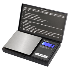 超精準翻蓋電子秤, ABS+不鏽鋼材質, 126克, 200克容量, 台灣監製, MS-200, 1個