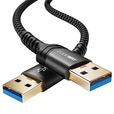 CODEWAY USB A-A USB3.0 Type-A 公對公 高速傳輸線, 1.5m, 1條