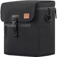 雷福德 布朗普頓 小徑車 前置物架包 BP-C24, 黑色, 1個