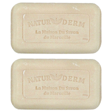 La Maison 馬賽皂之家 PURESENCE 樸香氛 滋養保濕精油面膜皂 山羊奶香氛, 125g, 2顆