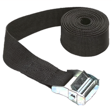 貨物綑綁繩 100cm x 2.5cm 5個, 黑色, 1組