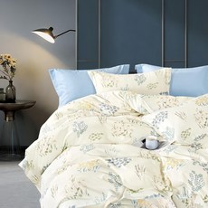 寢城之戀 40支萊賽爾天絲 床包枕套3件組 台灣製 雙人 芬藍色