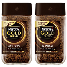 NESCAFE 雀巢咖啡 金牌咖啡 深焙風味, 120g, 1入, 2罐