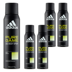 adidas 愛迪達 男用體香噴霧 極限挑戰, 150ml, 5瓶