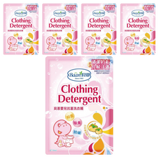 Baan 貝恩嬰兒抗菌洗衣精試用包 抑菌除臭防蟎, 50ml, 5包