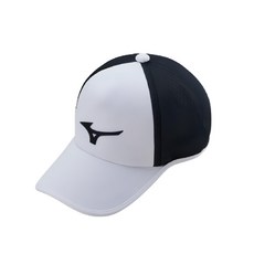 Mizuno 美津濃 高爾夫帽 52TWB50301, 白色/黑色, 1個