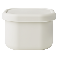 MODORI 霧面安全保鮮盒 中號 700ml 象牙白, 1個