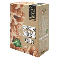 DODO 渡渡鳥 模里西斯 Demerara 紅蔗糖塊 500g, 1盒