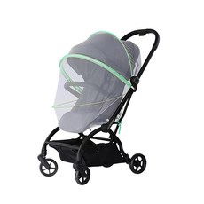 JAR嚴選 拉鍊式全罩推車蚊帳 綠色 尺寸: 42 X 88 cm 紗網布, 1個