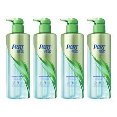 PeRT 飛柔 淨油柔順洗髮露，微米配方，無矽靈，植物精萃, 530g, 4瓶