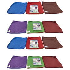 盈潔 迅潔高纖雙色清潔巾 12入, 小( 30 x 30cm), 2組