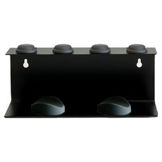 小麥購物 浴室吹風機收納架 L302 黑色 壁掛式, 1個