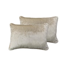 J&N 艾爾絲絨腰枕 外套可拆洗, 米色