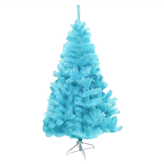 耶誕豪華版聖誕樹 不含飾品 100燈LED燈藍白光1串 附控制器, 晶透藍系