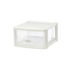 KEYWAY 聯府 A4文書整理箱 深型 3個, 白色, 1層