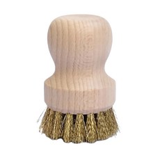 REDECKER 燒烤盤專用刷 德國製 銅絲刷 櫸木/黃銅, 1個