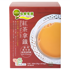 TIC 慈悅 紅茶拿鐵, 10包, 25g, 1盒