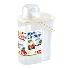 PEARL LIFE 珍珠金屬 日本製手提米桶 2kg, 1個