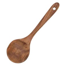 和風柚木廚具 攪拌長勺, 實木材質, CAFJ1011G, 1支