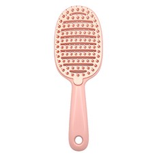 可拆式自清潔雙弧排骨梳 按摩頭皮 呵護頭皮健康, 顏色隨機, 1個