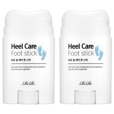 RiRe Heel Care Foot Stick 龜裂足跟修復膏 保濕柔嫩足部, 1個, 2個, 22g