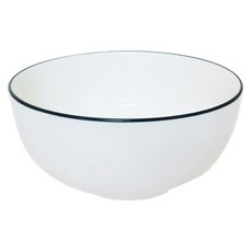 新食器 丸線5吋湯碗, 手工上釉, 1個