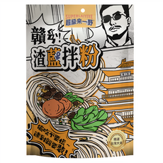 超級來一野 渣藍拌粉, Q彈米粉搭配獨家醬汁，在家輕鬆享受道地台灣美食, 171.5g, 1包