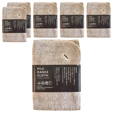 HARADA ORIMONO 原田織物 去油污抹布 88%人造絲 12%聚酯纖維 日本製, 30 x 30cm, 6個