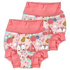 Splash About Happy Nappy 3D加強版 游泳尿布褲, 超大型(2XL), 2件