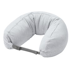 MUJI 無印良品 微粒貼身靠枕, 灰色