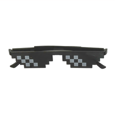 摩達客 COSPLAY派對變裝扮 小馬賽克眼鏡, MH230702020, 1個