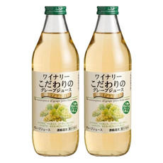 ALPS WINE 阿爾卑斯 白葡萄汁, 優質白葡萄黃金比例, 順口輕甜, 冷藏風味尤佳, 1L, 2瓶