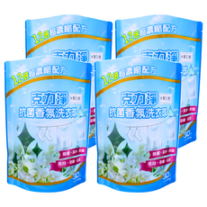 克力淨 抗菌香氛洗衣球 米蘭花香 Set 30顆, 12倍超濃縮配方, 4袋