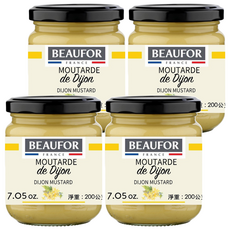 BEAUFOR 堡芙 法式芥末醬, 200g, 4罐