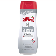 NATURE'S MIRACLE 自然奇蹟 低敏洗毛精 無香味配方 適用於敏感皮膚的狗, 473ml, 1瓶
