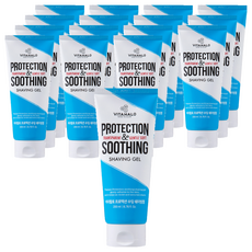 VITAHALO 透明舒緩刮鬍凝膠，溫和柔軟，200ml, 8條