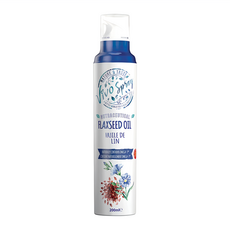 Vivo Spray 亞麻籽油 100%不透光瓶身 均勻細膩出油設計 隔絕空氣 油品不變質 輕鬆控制使用份量 方便外出攜帶, 200ml, 1瓶