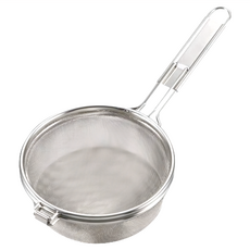 新越金網 不鏽鋼炒網 16cm 日本製造 18-8不鏽鋼材質, 1個