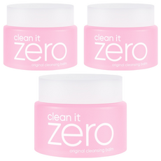 BANILA CO 芭妮蘭 台灣公司貨 ZERO 零感肌瞬淨卸妝霜 經典潤澤, 7ml, 3件