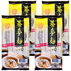 龍口 蕎麥麵, 400g, 台灣製造, 4包