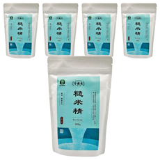 草屯鎮農會 台梗九號糙米精, 台灣在地生產, 無添加人工色素, 優質營養補充品, 300g, 5包